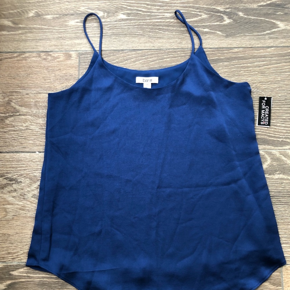 Macy’s Tank top navy blue